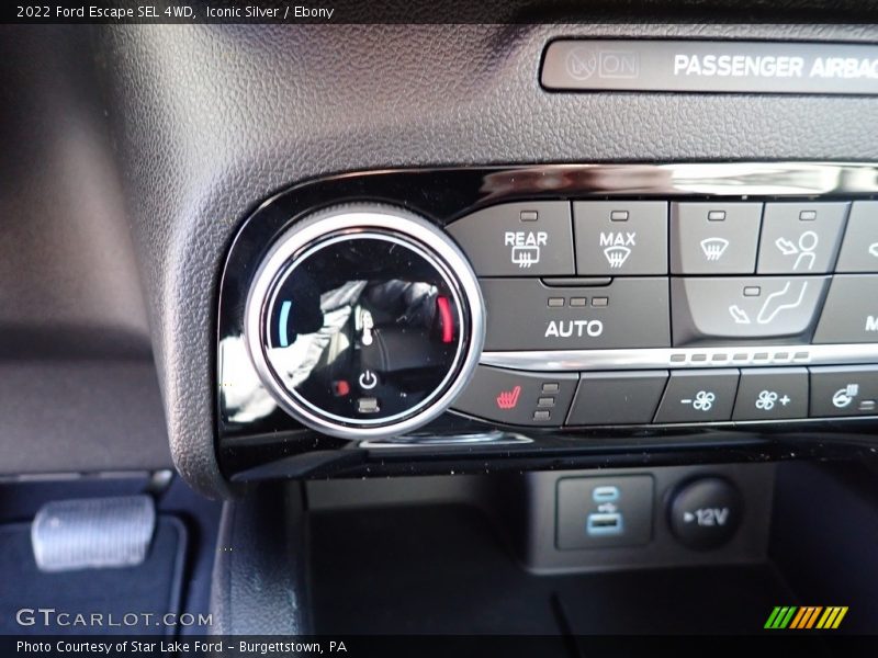 Iconic Silver / Ebony 2022 Ford Escape SEL 4WD