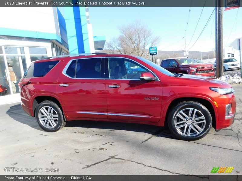  2023 Traverse High Country Radiant Red Tintcoat