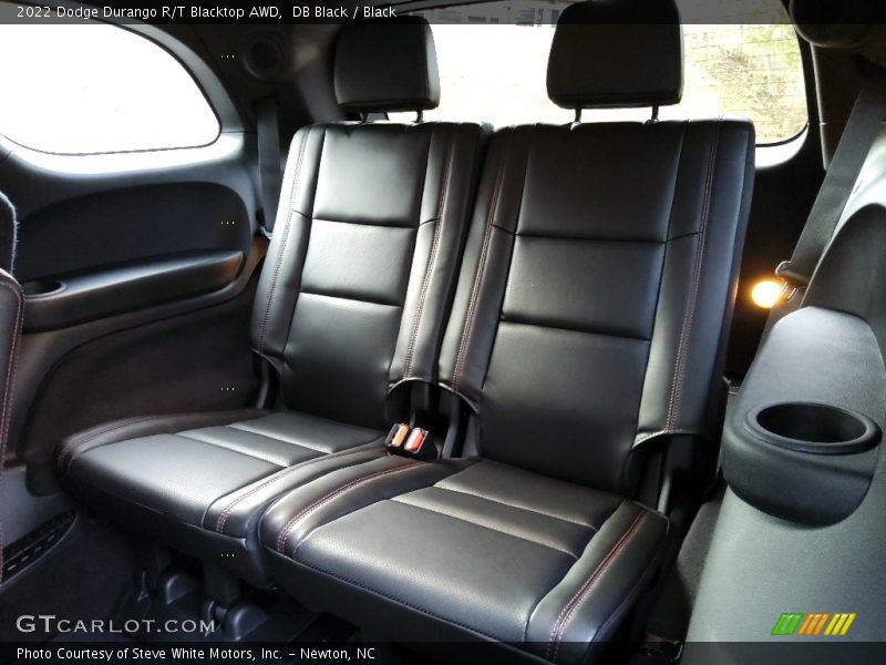 Rear Seat of 2022 Durango R/T Blacktop AWD