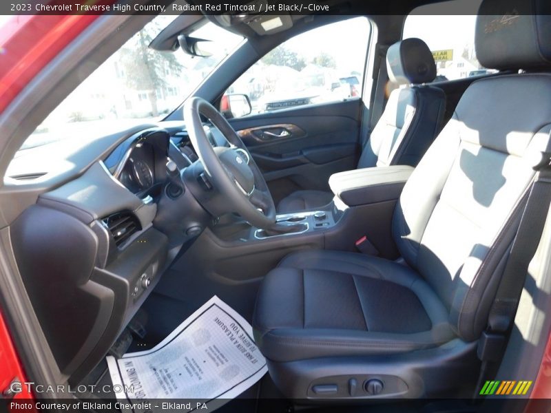  2023 Traverse High Country Jet Black/­Clove Interior