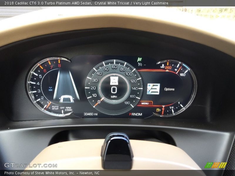  2018 CT6 3.0 Turbo Platinum AWD Sedan 3.0 Turbo Platinum AWD Sedan Gauges