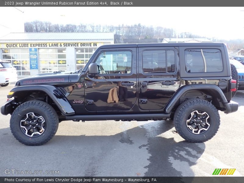  2023 Wrangler Unlimited Rubicon Farout Edition 4x4 Black