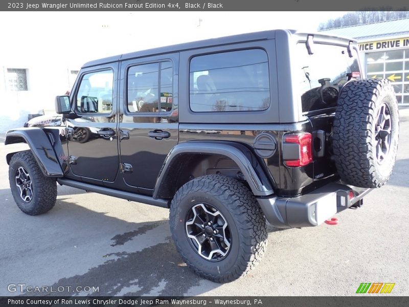  2023 Wrangler Unlimited Rubicon Farout Edition 4x4 Black