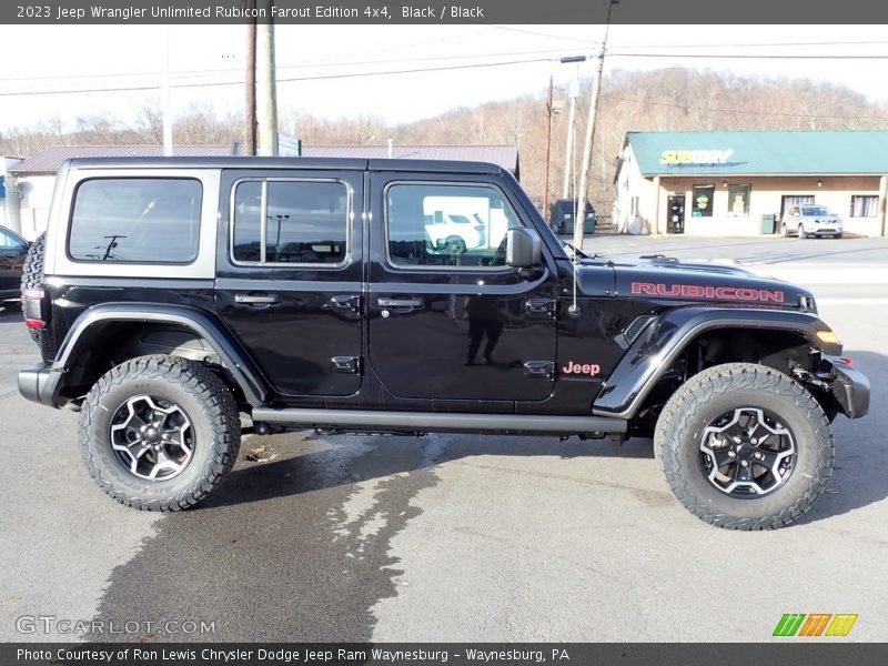  2023 Wrangler Unlimited Rubicon Farout Edition 4x4 Black