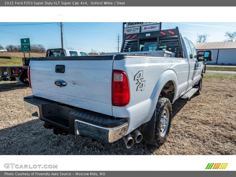 Oxford White / Steel 2015 Ford F350 Super Duty XLT Super Cab 4x4