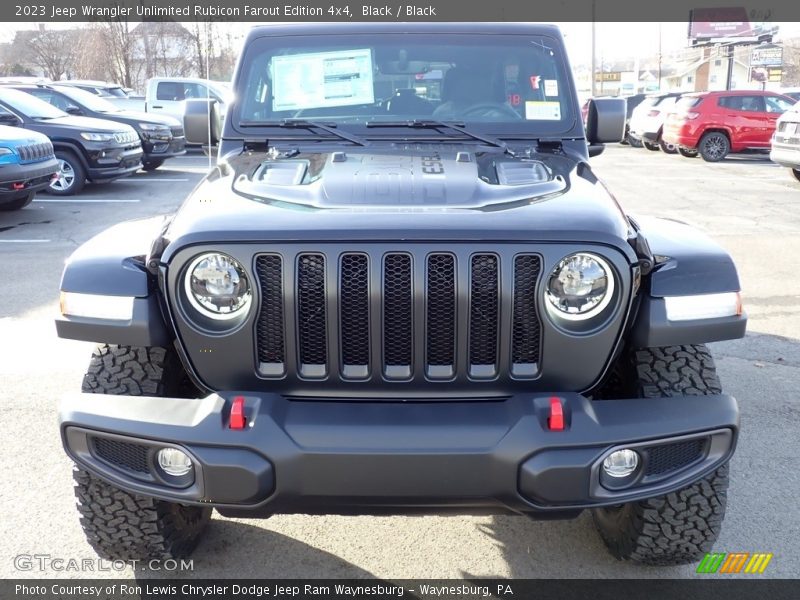  2023 Wrangler Unlimited Rubicon Farout Edition 4x4 Black