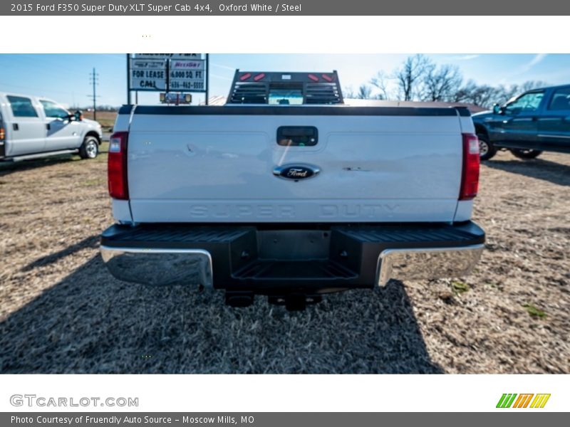 Oxford White / Steel 2015 Ford F350 Super Duty XLT Super Cab 4x4