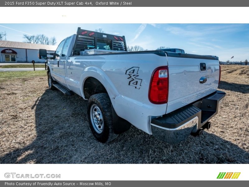 Oxford White / Steel 2015 Ford F350 Super Duty XLT Super Cab 4x4