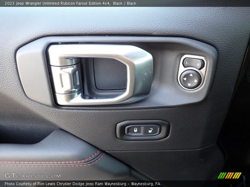 Door Panel of 2023 Wrangler Unlimited Rubicon Farout Edition 4x4