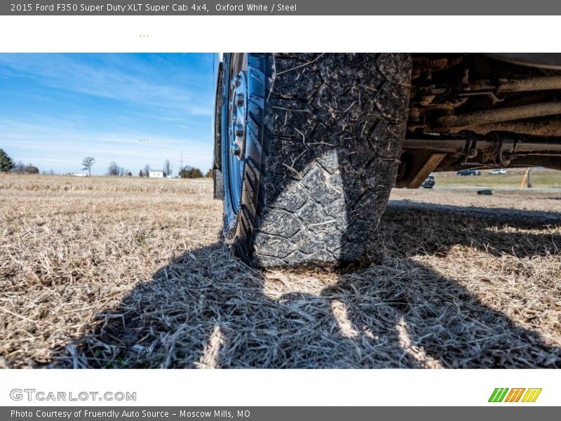 Oxford White / Steel 2015 Ford F350 Super Duty XLT Super Cab 4x4
