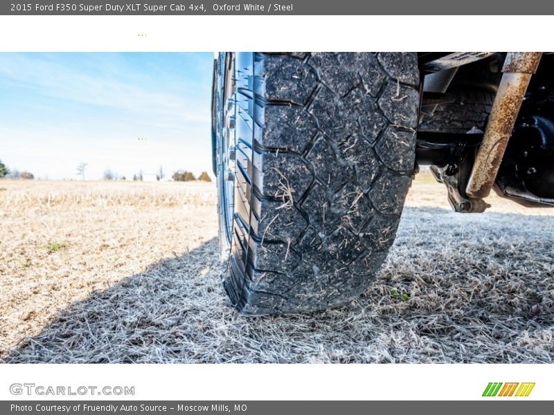 Oxford White / Steel 2015 Ford F350 Super Duty XLT Super Cab 4x4