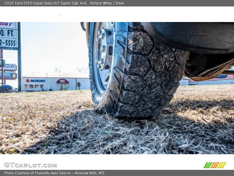 Oxford White / Steel 2015 Ford F350 Super Duty XLT Super Cab 4x4