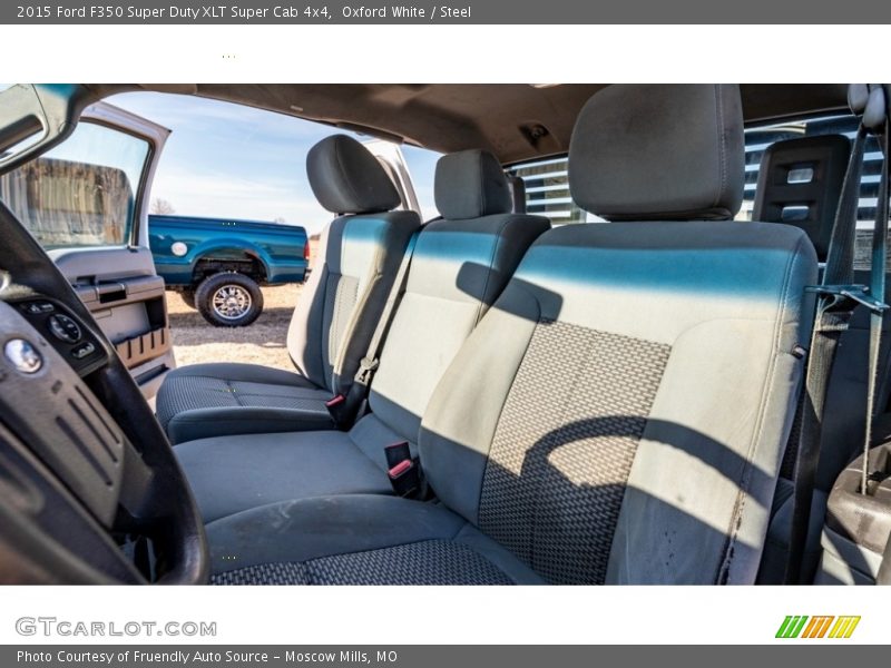 Oxford White / Steel 2015 Ford F350 Super Duty XLT Super Cab 4x4