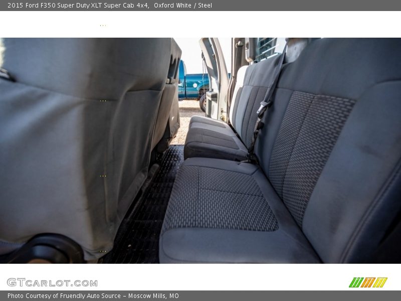 Oxford White / Steel 2015 Ford F350 Super Duty XLT Super Cab 4x4