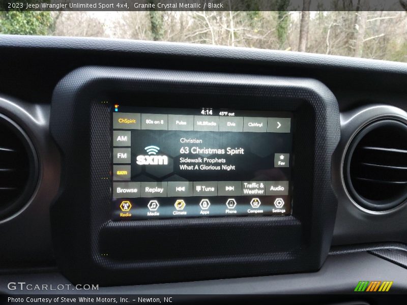 Granite Crystal Metallic / Black 2023 Jeep Wrangler Unlimited Sport 4x4