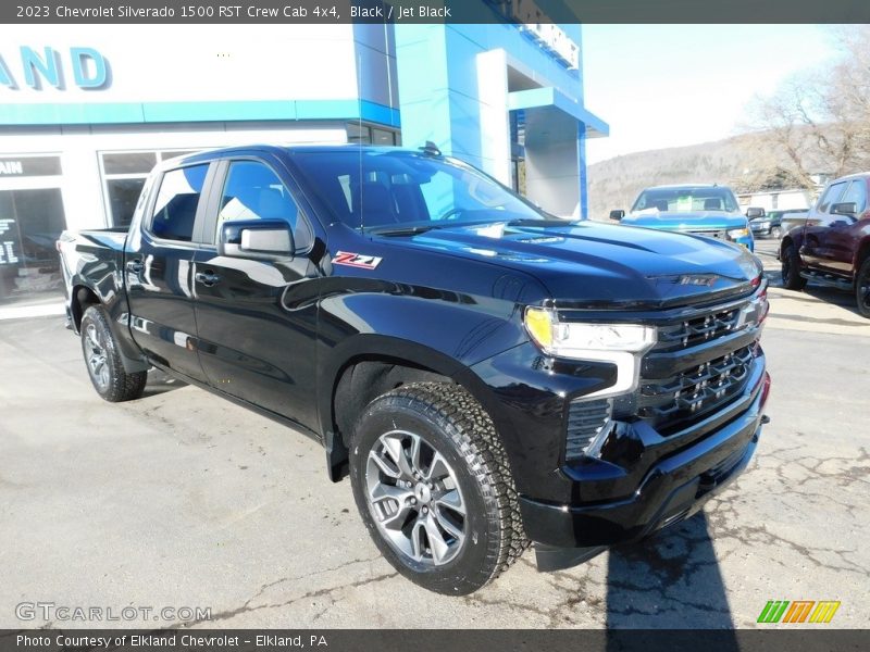 Black / Jet Black 2023 Chevrolet Silverado 1500 RST Crew Cab 4x4