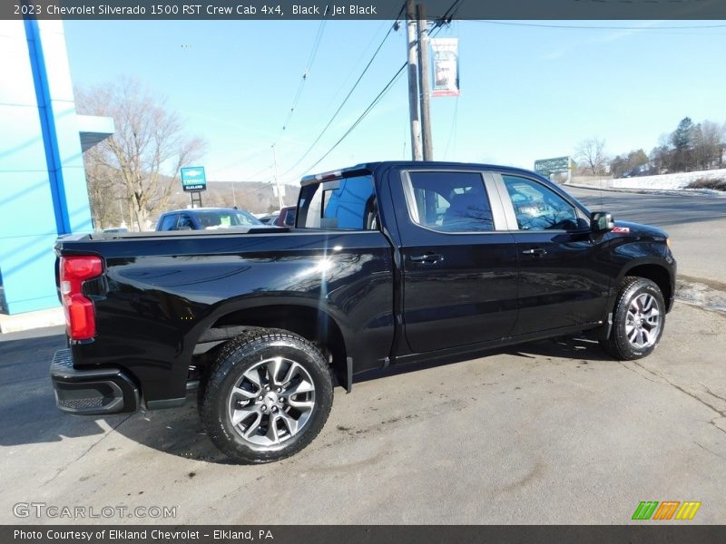 Black / Jet Black 2023 Chevrolet Silverado 1500 RST Crew Cab 4x4