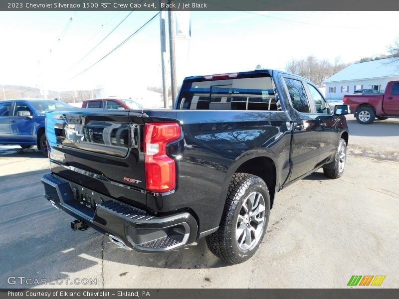 Black / Jet Black 2023 Chevrolet Silverado 1500 RST Crew Cab 4x4