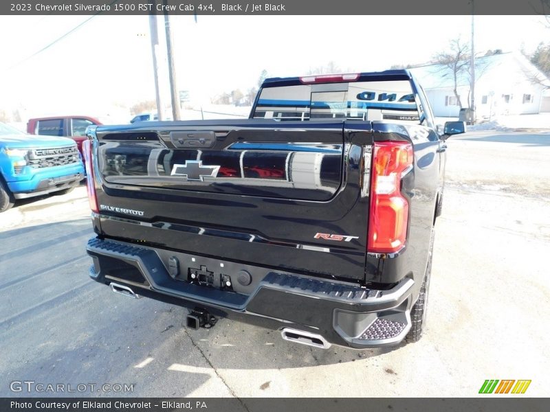 Black / Jet Black 2023 Chevrolet Silverado 1500 RST Crew Cab 4x4