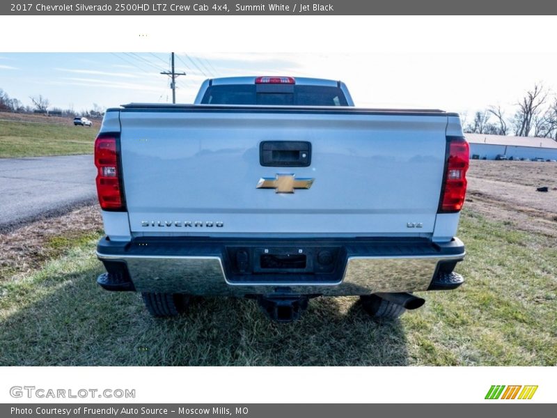 Summit White / Jet Black 2017 Chevrolet Silverado 2500HD LTZ Crew Cab 4x4