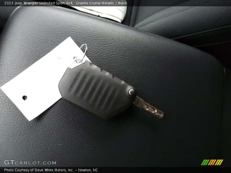 Granite Crystal Metallic / Black 2023 Jeep Wrangler Unlimited Sport 4x4