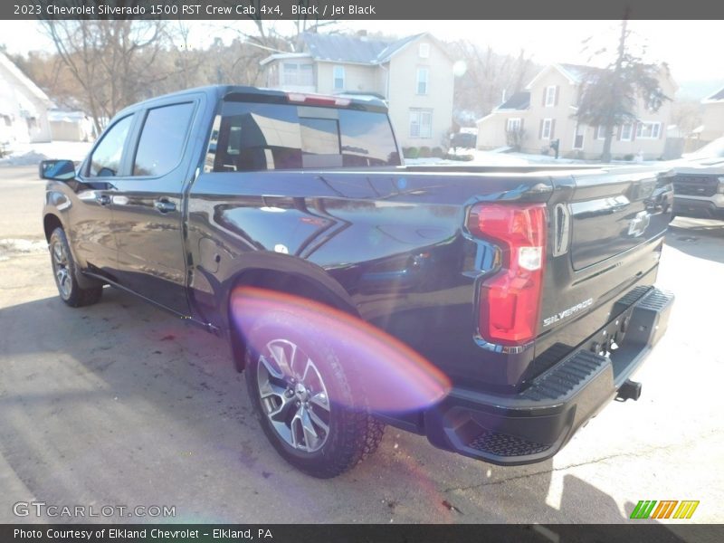 Black / Jet Black 2023 Chevrolet Silverado 1500 RST Crew Cab 4x4