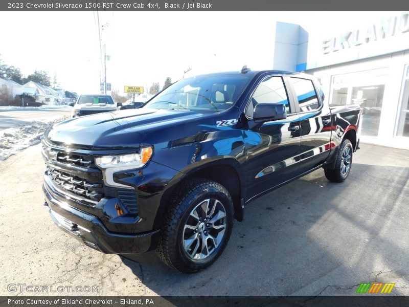 Black / Jet Black 2023 Chevrolet Silverado 1500 RST Crew Cab 4x4