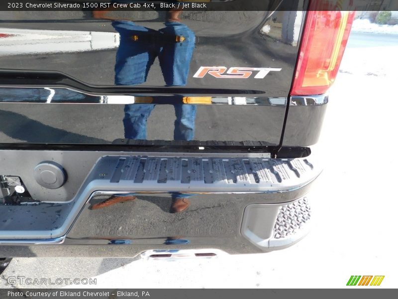 Black / Jet Black 2023 Chevrolet Silverado 1500 RST Crew Cab 4x4