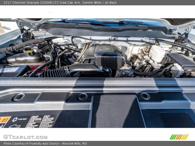 Summit White / Jet Black 2017 Chevrolet Silverado 2500HD LTZ Crew Cab 4x4