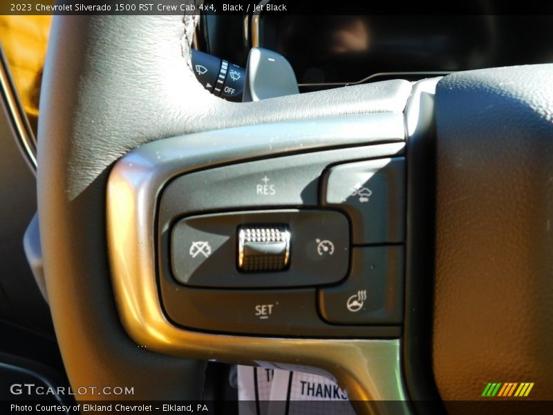 Black / Jet Black 2023 Chevrolet Silverado 1500 RST Crew Cab 4x4