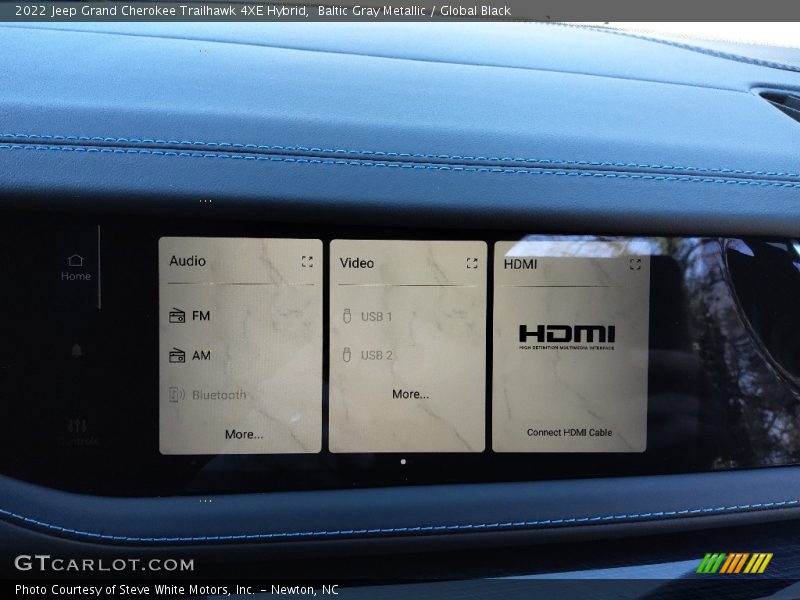 Baltic Gray Metallic / Global Black 2022 Jeep Grand Cherokee Trailhawk 4XE Hybrid