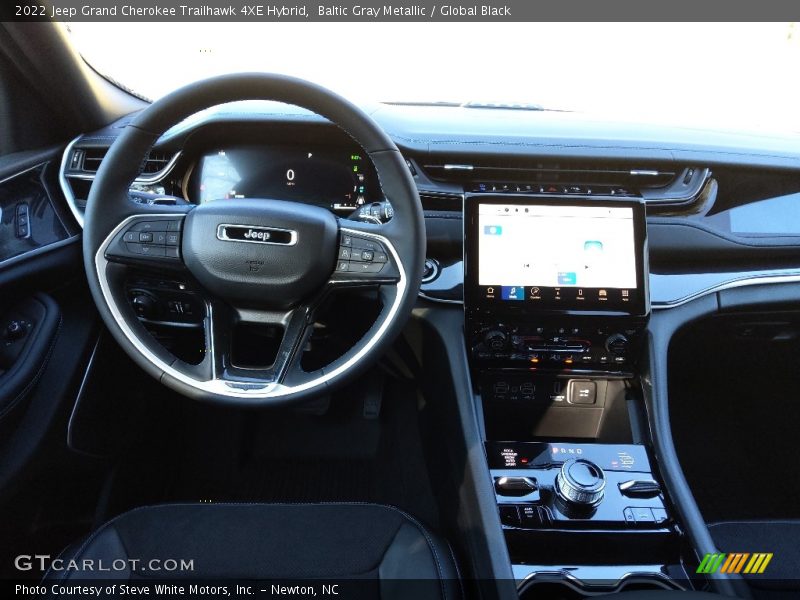 Dashboard of 2022 Grand Cherokee Trailhawk 4XE Hybrid