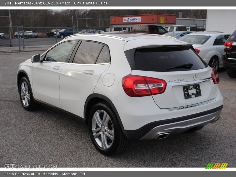 Cirrus White / Beige 2015 Mercedes-Benz GLA 250 4Matic