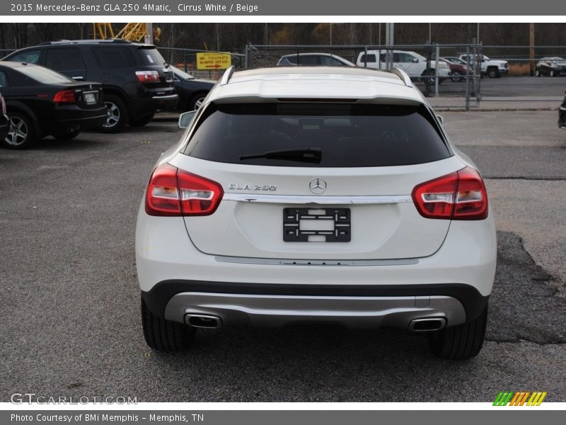Cirrus White / Beige 2015 Mercedes-Benz GLA 250 4Matic