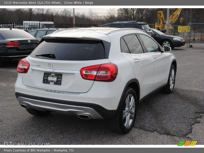 Cirrus White / Beige 2015 Mercedes-Benz GLA 250 4Matic