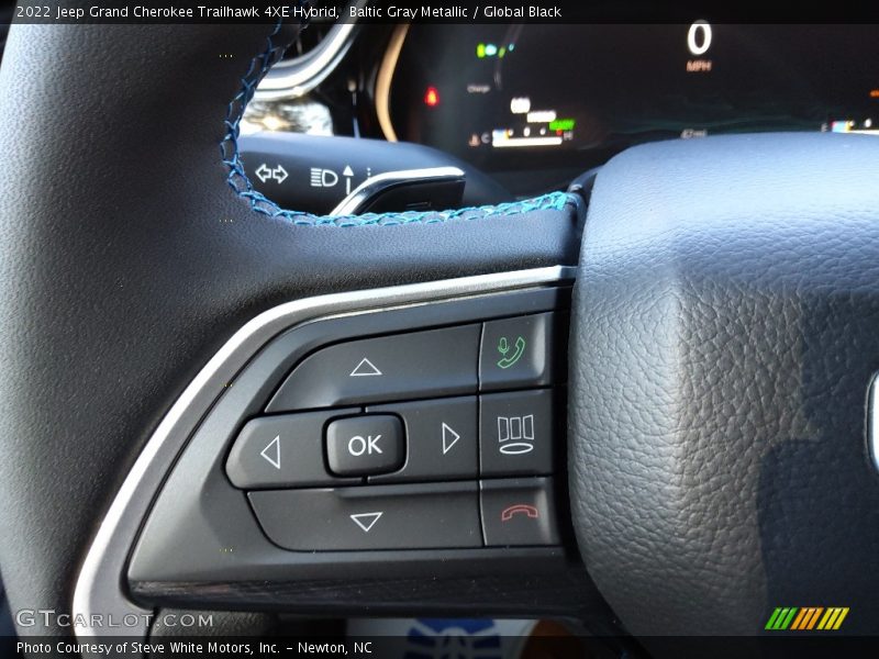  2022 Grand Cherokee Trailhawk 4XE Hybrid Steering Wheel