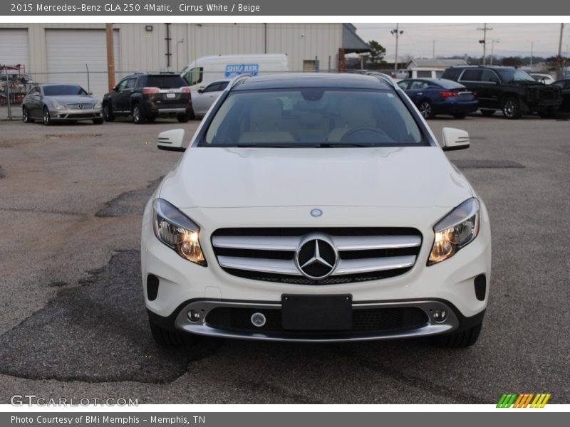 Cirrus White / Beige 2015 Mercedes-Benz GLA 250 4Matic