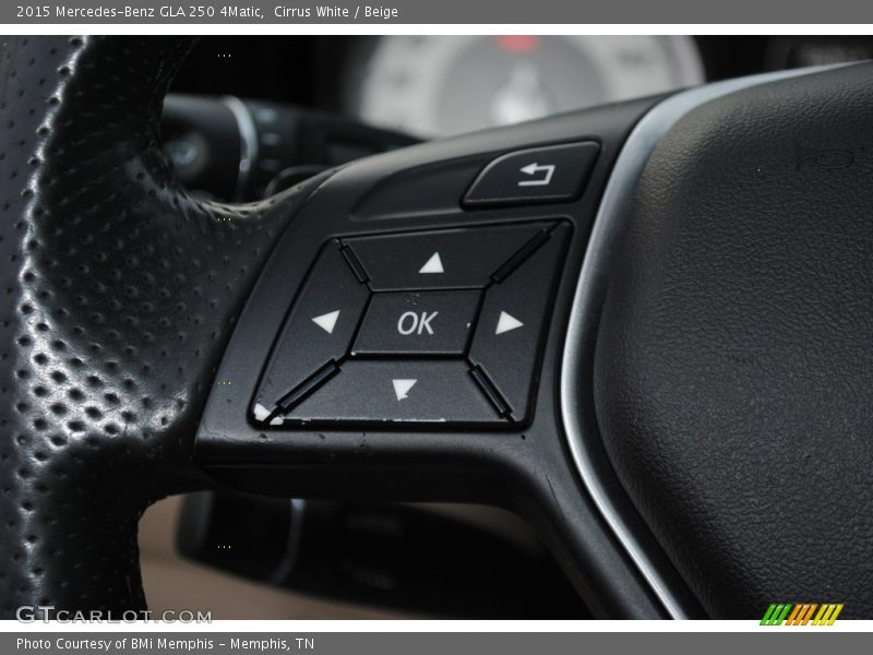 Cirrus White / Beige 2015 Mercedes-Benz GLA 250 4Matic