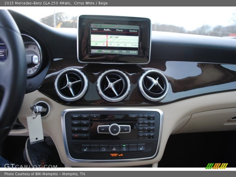 Cirrus White / Beige 2015 Mercedes-Benz GLA 250 4Matic