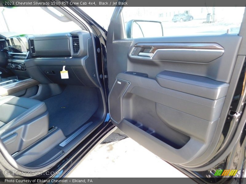 Black / Jet Black 2023 Chevrolet Silverado 1500 RST Crew Cab 4x4