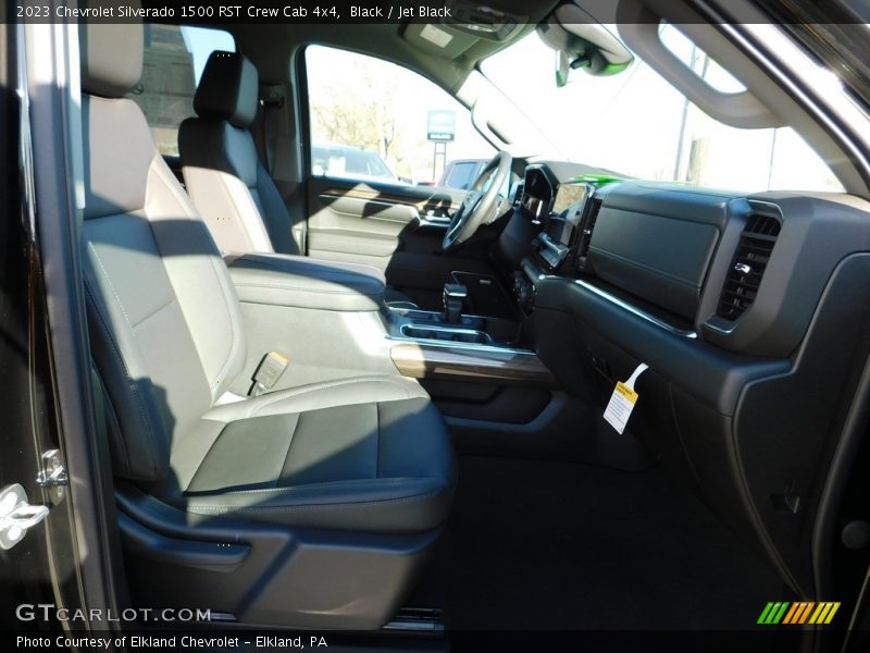 Black / Jet Black 2023 Chevrolet Silverado 1500 RST Crew Cab 4x4