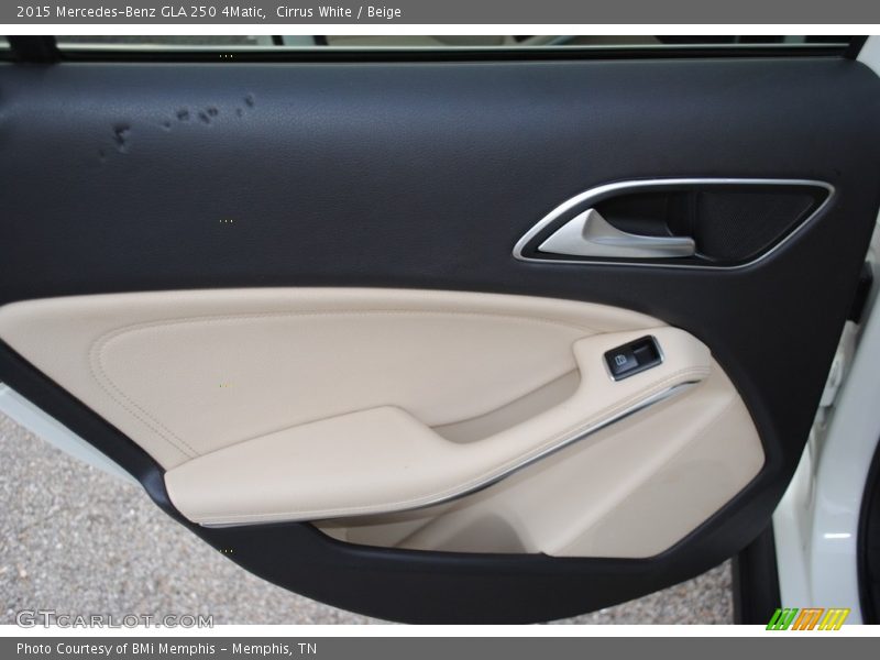 Cirrus White / Beige 2015 Mercedes-Benz GLA 250 4Matic