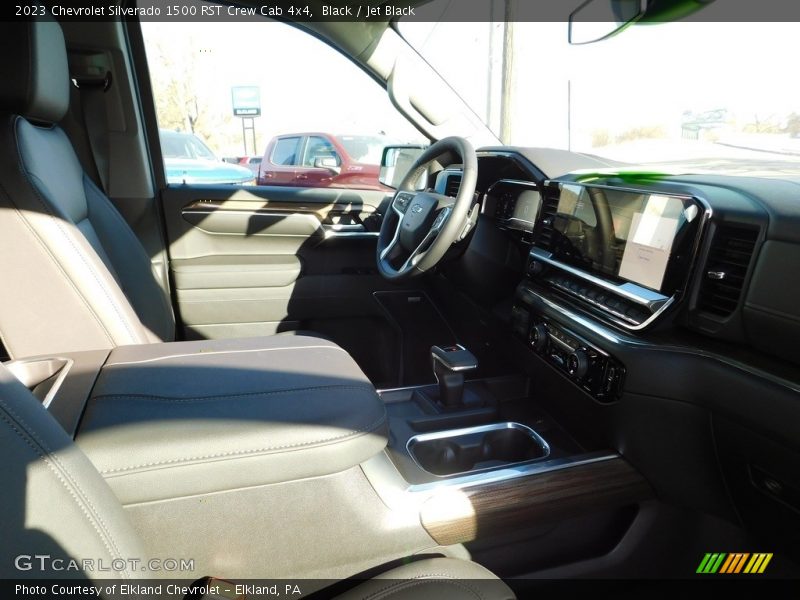 Black / Jet Black 2023 Chevrolet Silverado 1500 RST Crew Cab 4x4