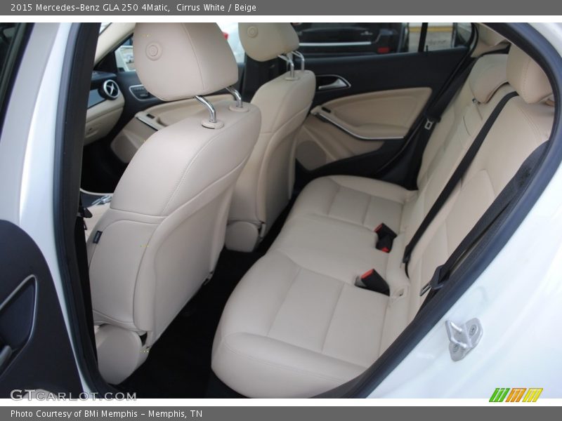 Cirrus White / Beige 2015 Mercedes-Benz GLA 250 4Matic