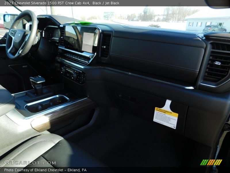Black / Jet Black 2023 Chevrolet Silverado 1500 RST Crew Cab 4x4