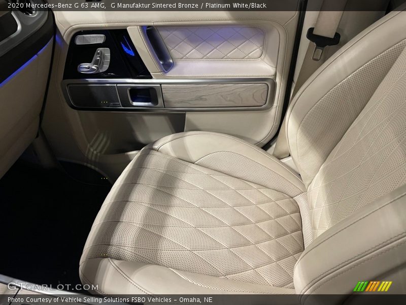G Manufaktur Sintered Bronze / Platinum White/Black 2020 Mercedes-Benz G 63 AMG