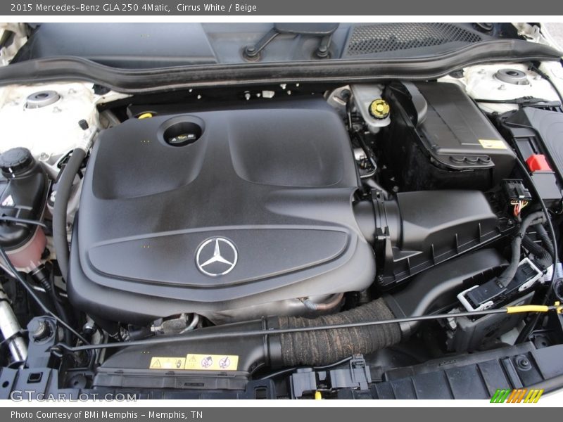 Cirrus White / Beige 2015 Mercedes-Benz GLA 250 4Matic