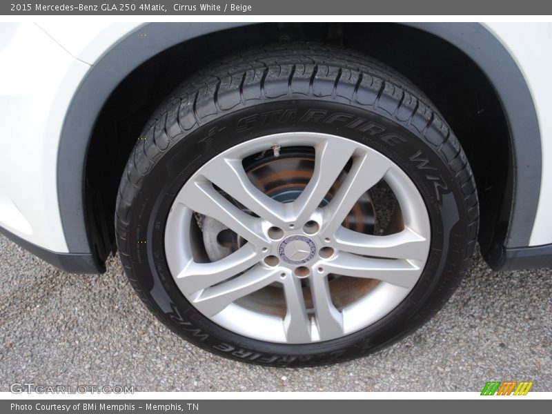 Cirrus White / Beige 2015 Mercedes-Benz GLA 250 4Matic