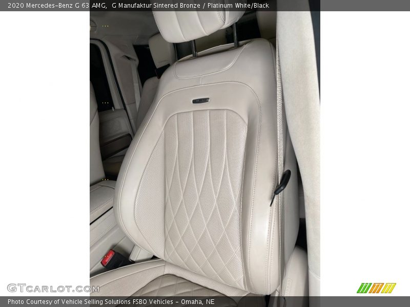 G Manufaktur Sintered Bronze / Platinum White/Black 2020 Mercedes-Benz G 63 AMG