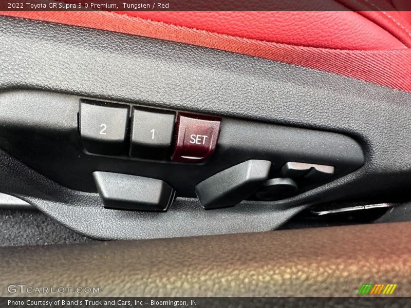 Tungsten / Red 2022 Toyota GR Supra 3.0 Premium